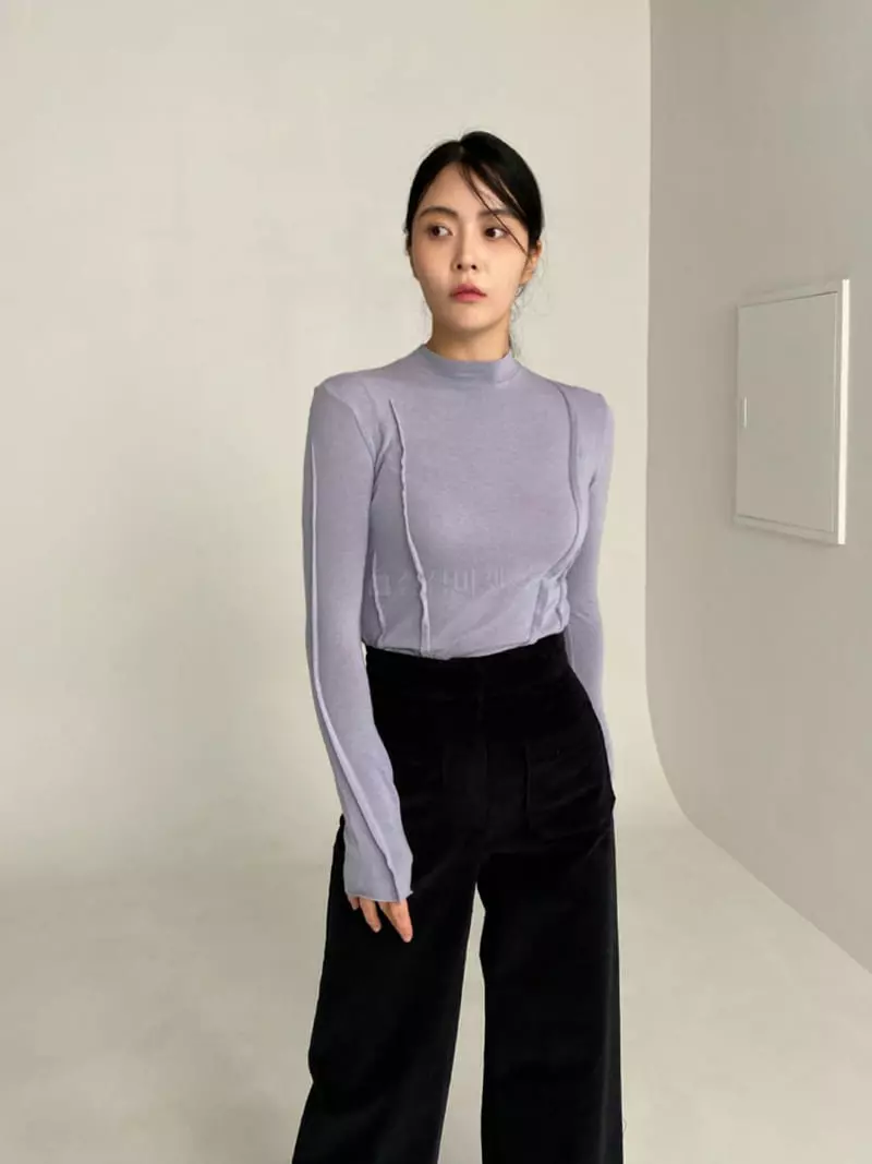Le-Ppl - Korean Women Fashion - #womensfashion - Deco Tee - 6