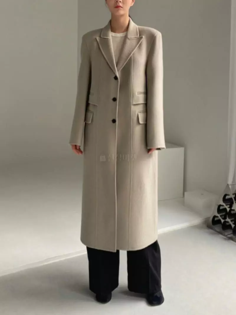 Le-Ppl - Korean Women Fashion - #momslook - Way Hand Made Coat - 4