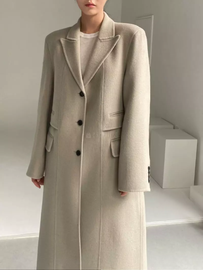 Le-Ppl - Korean Women Fashion - #womensfashion - Way Hand Made Coat - 6