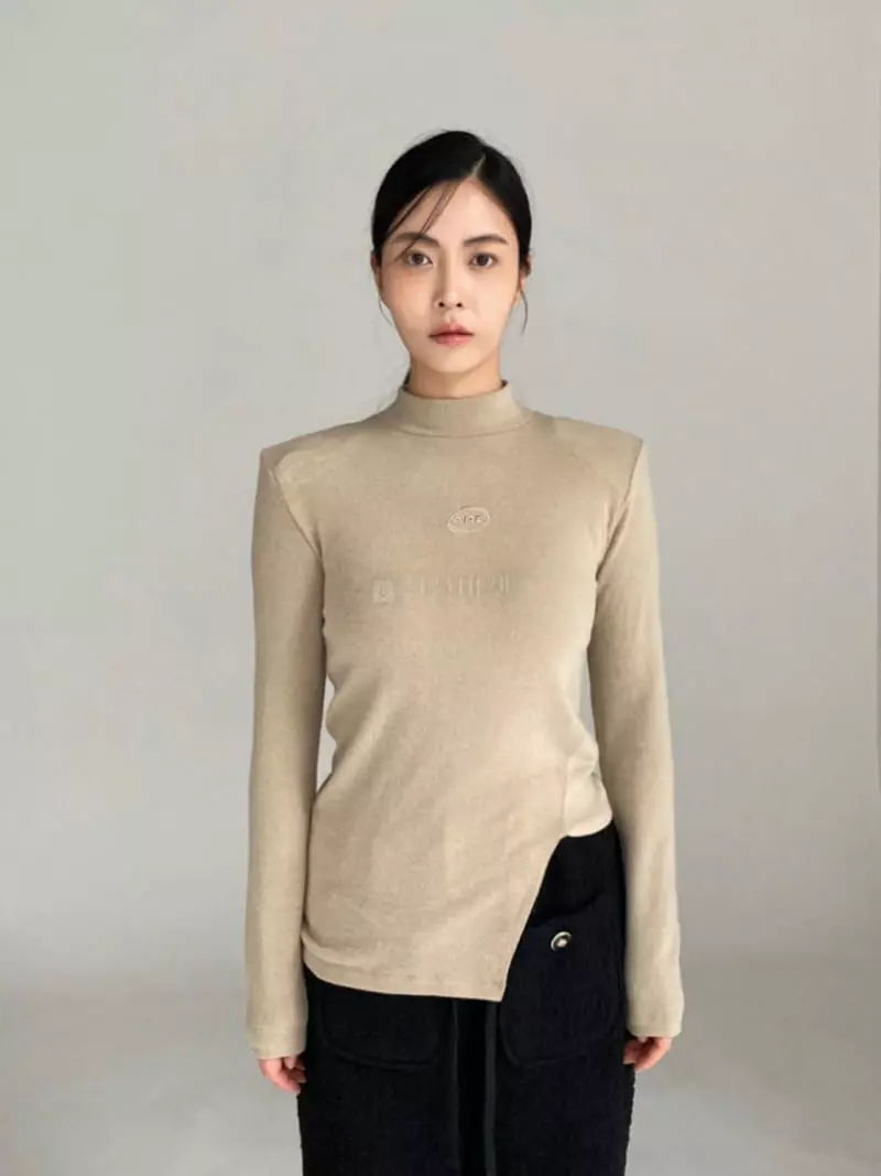 Le-Ppl - Korean Women Fashion - #womensfashion - Padd Angora Tee