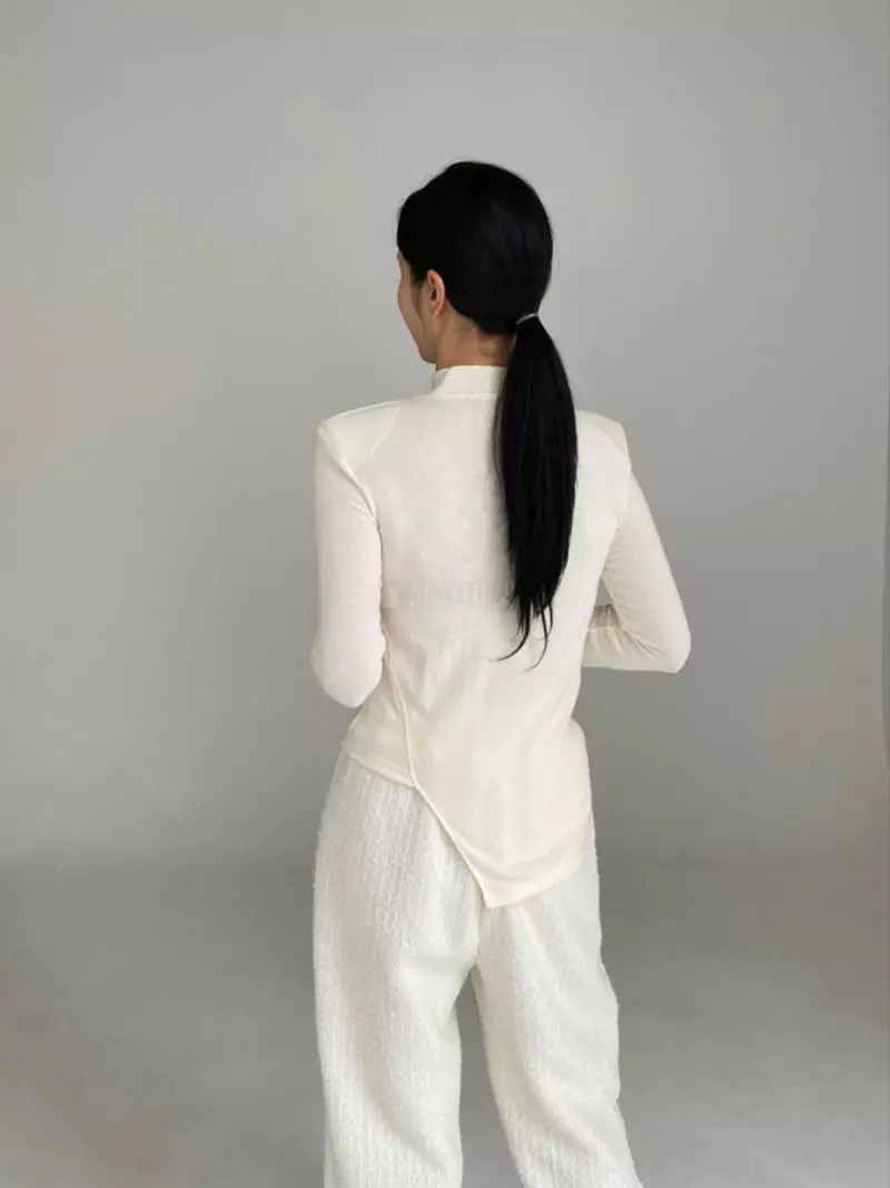 Le-Ppl - Korean Women Fashion - #womensfashion - Padd Angora Tee - 5