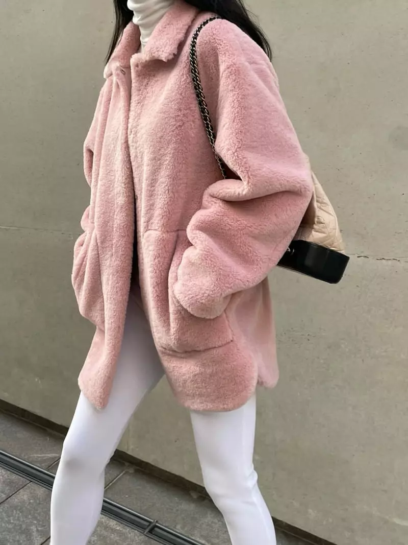 Levase - Korean Women Fashion - #momslook - Paln Mustang Jacket - 8