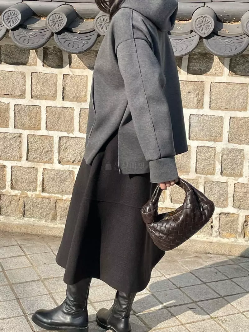 Levase - Korean Women Fashion - #momslook - Cape Hoody - 10