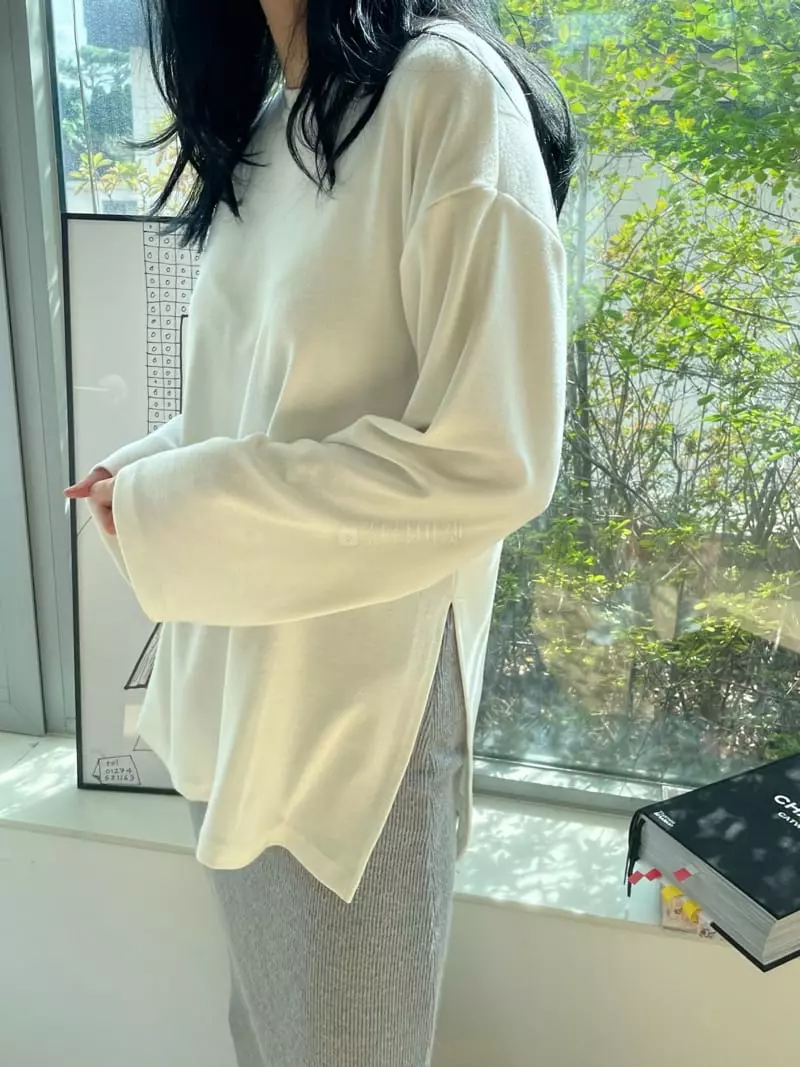 Levase - Korean Women Fashion - #womensfashion - Warm Long Tee - 4