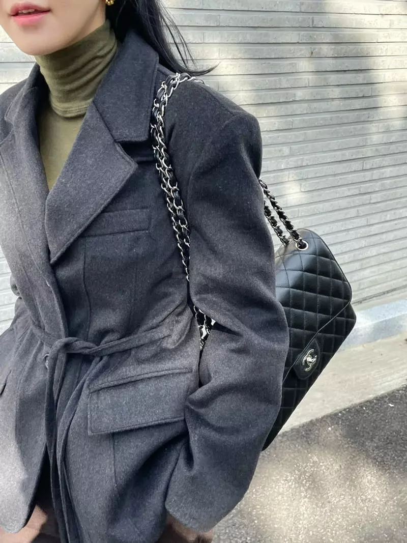 Levase - Korean Women Fashion - #womensfashion - Slit Jacket - 4