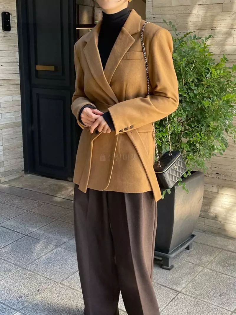 Levase - Korean Women Fashion - #momslook - Button Jacket - 7