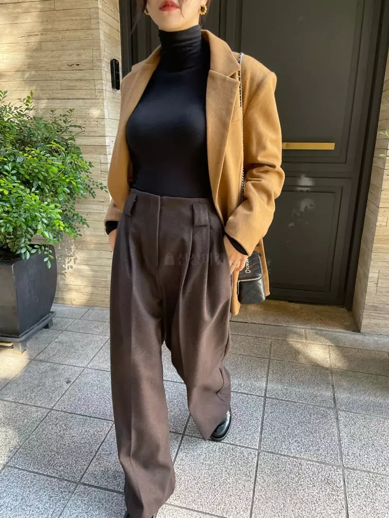 Levase - Korean Women Fashion - #momslook - Button Jacket - 9
