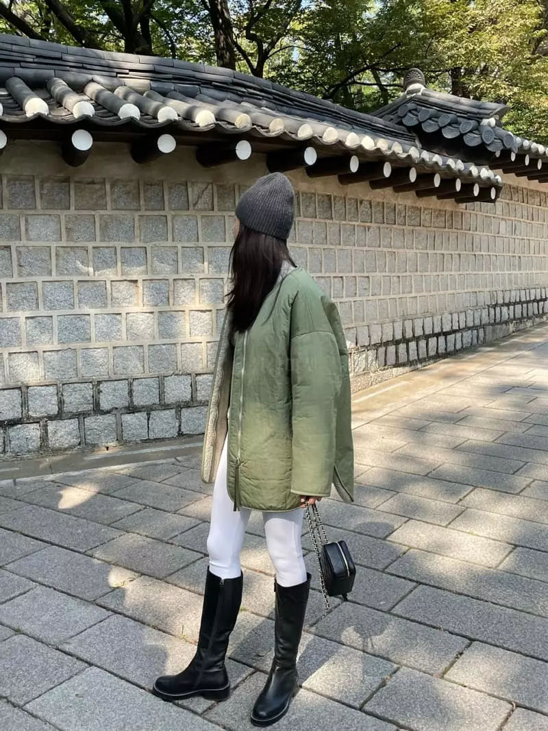 Levase - Korean Women Fashion - #momslook - Reversible Jacket - 12