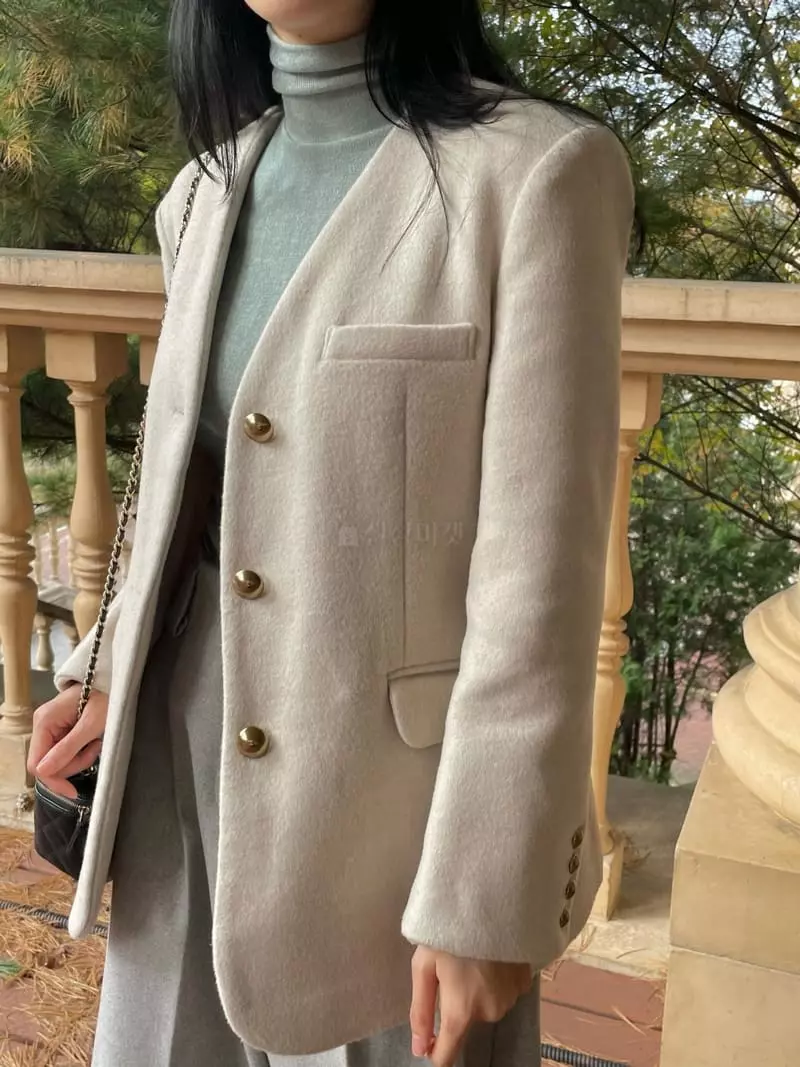 Levase - Korean Women Fashion - #momslook - Rowell Coat - 9