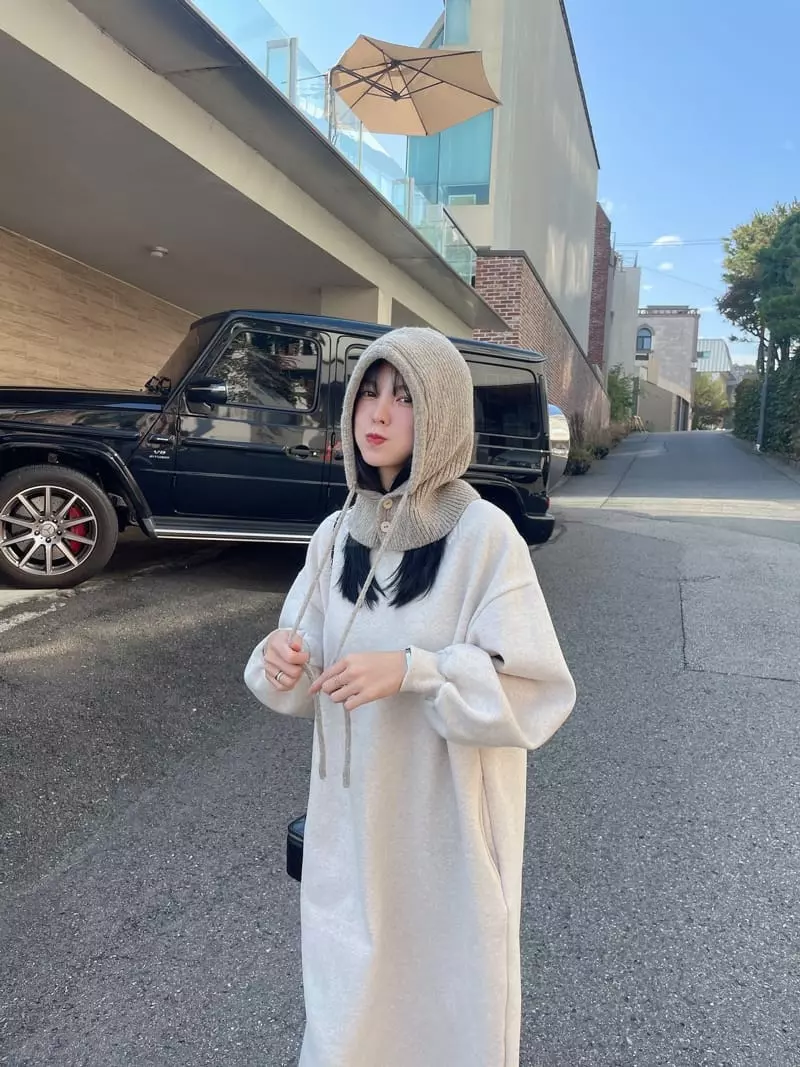 Levase - Korean Women Fashion - #momslook - Round One-piece - 6