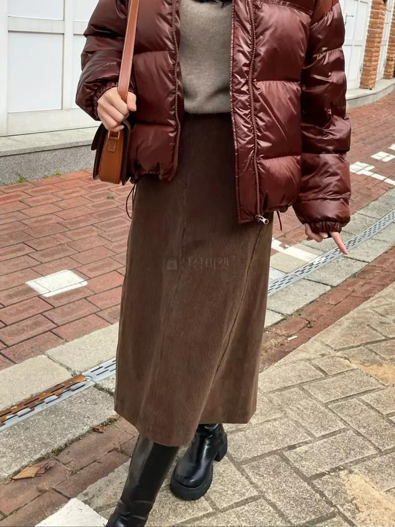 Levase - Korean Women Fashion - #momslook - Rib Skirt - 9