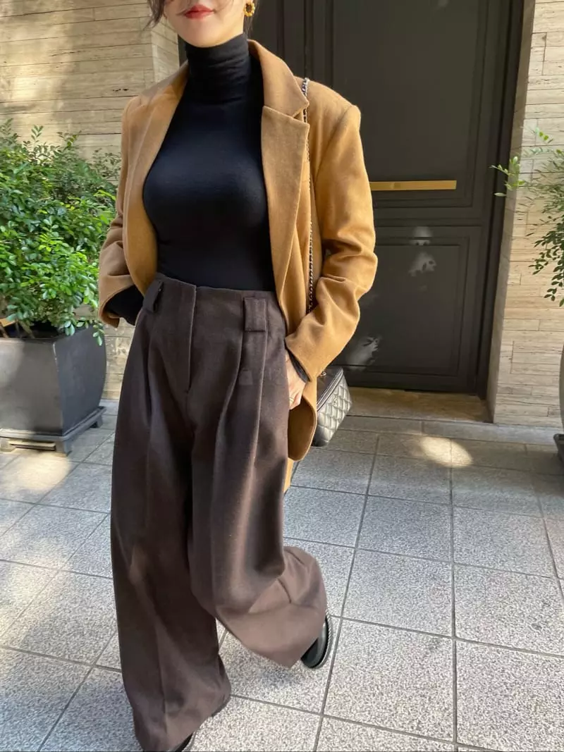 Levase - Korean Women Fashion - #pursuepretty - Roof Pants - 5