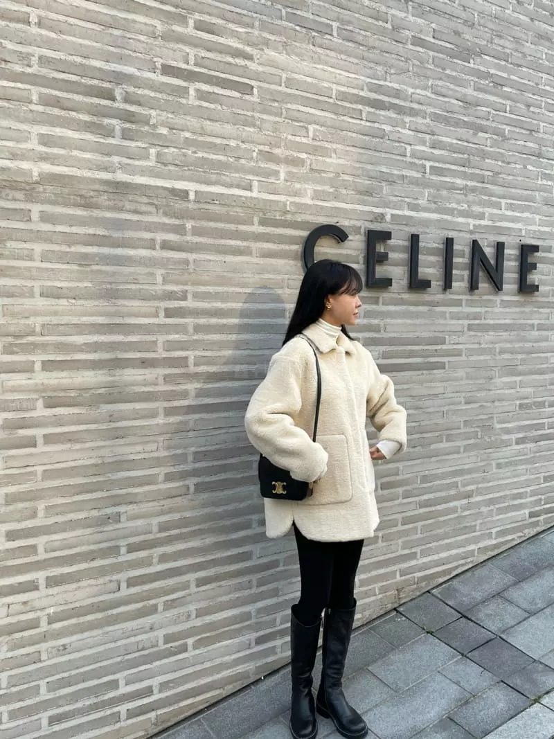 Levase - Korean Women Fashion - #restrostyle - Paln Mustang Jacket - 3