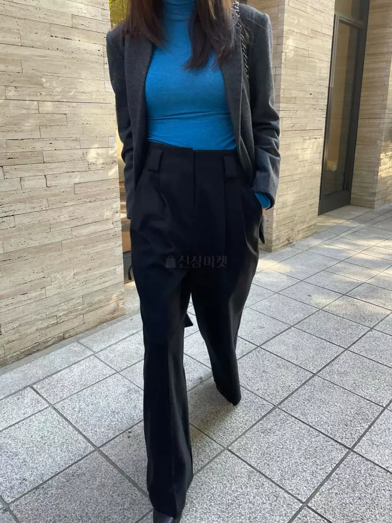 Levase - Korean Women Fashion - #romanticstyle - Roof Pants - 7