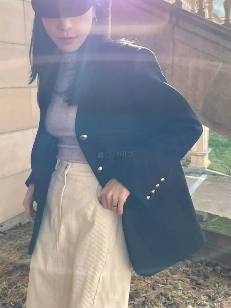 Levase - Korean Women Fashion - #romanticstyle - Rowell Coat - 5