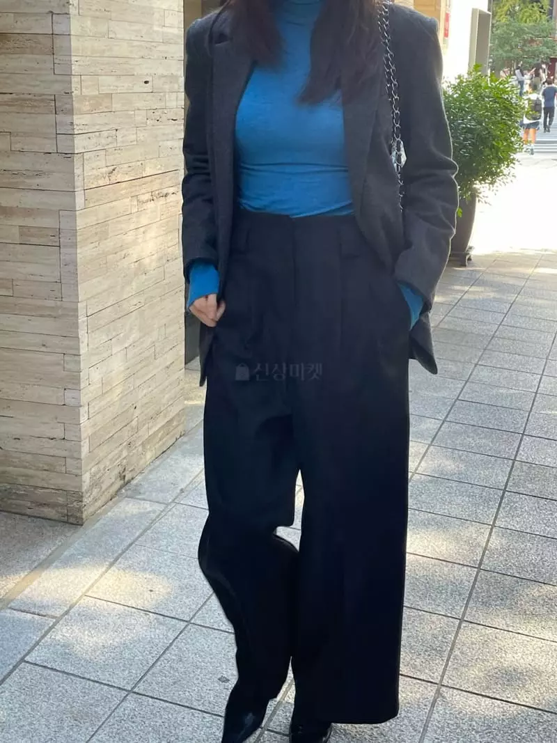 Levase - Korean Women Fashion - #thatsdarling - Roof Pants - 9