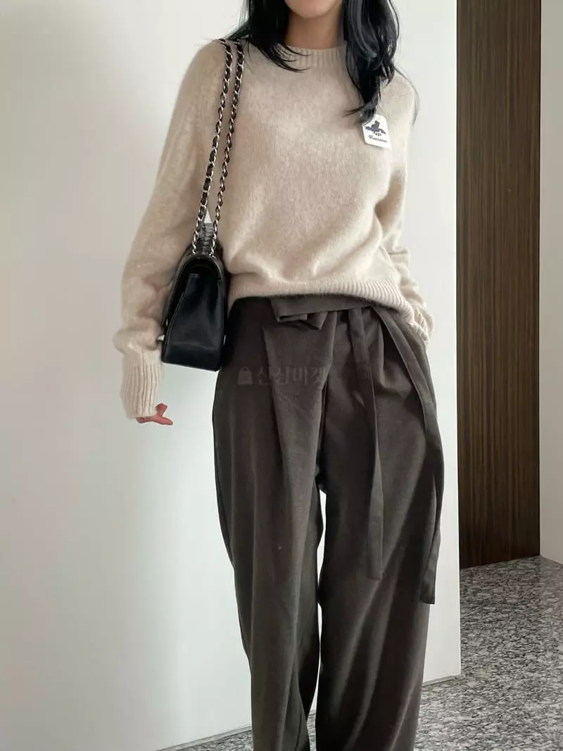 Levase - Korean Women Fashion - #thatsdarling - Warp Button Pants - 6