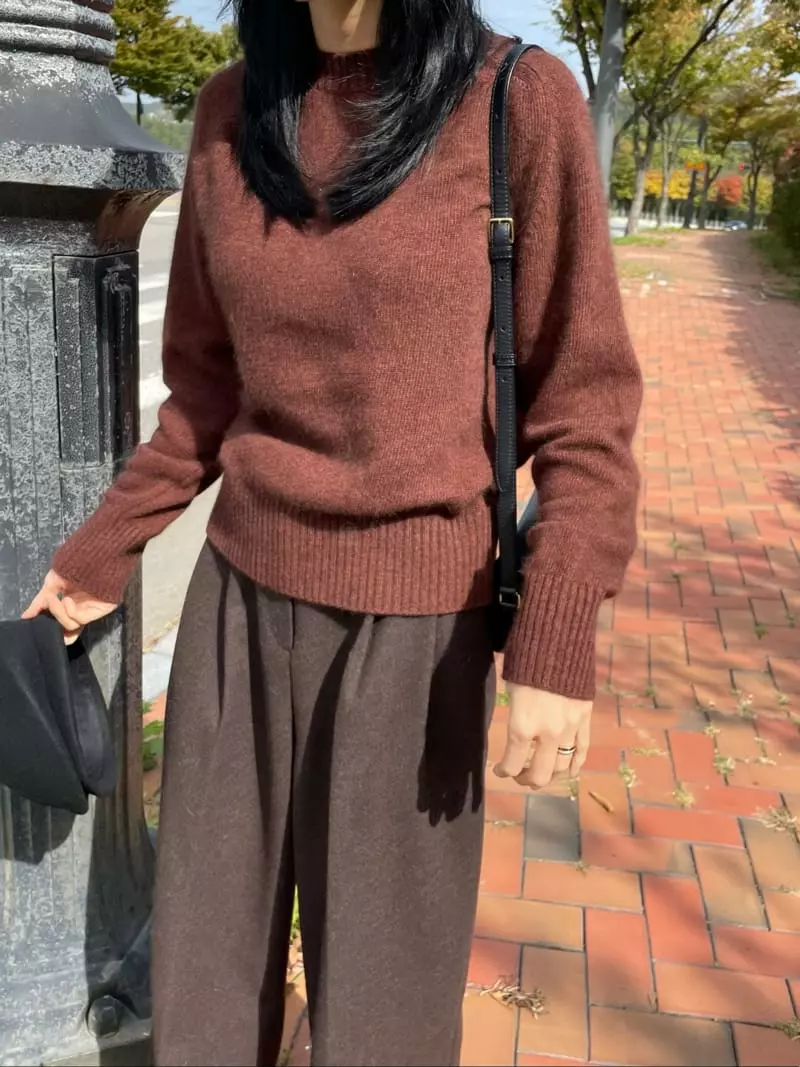 Levase - Korean Women Fashion - #thelittlethings - Racoon Knit Tee - 6