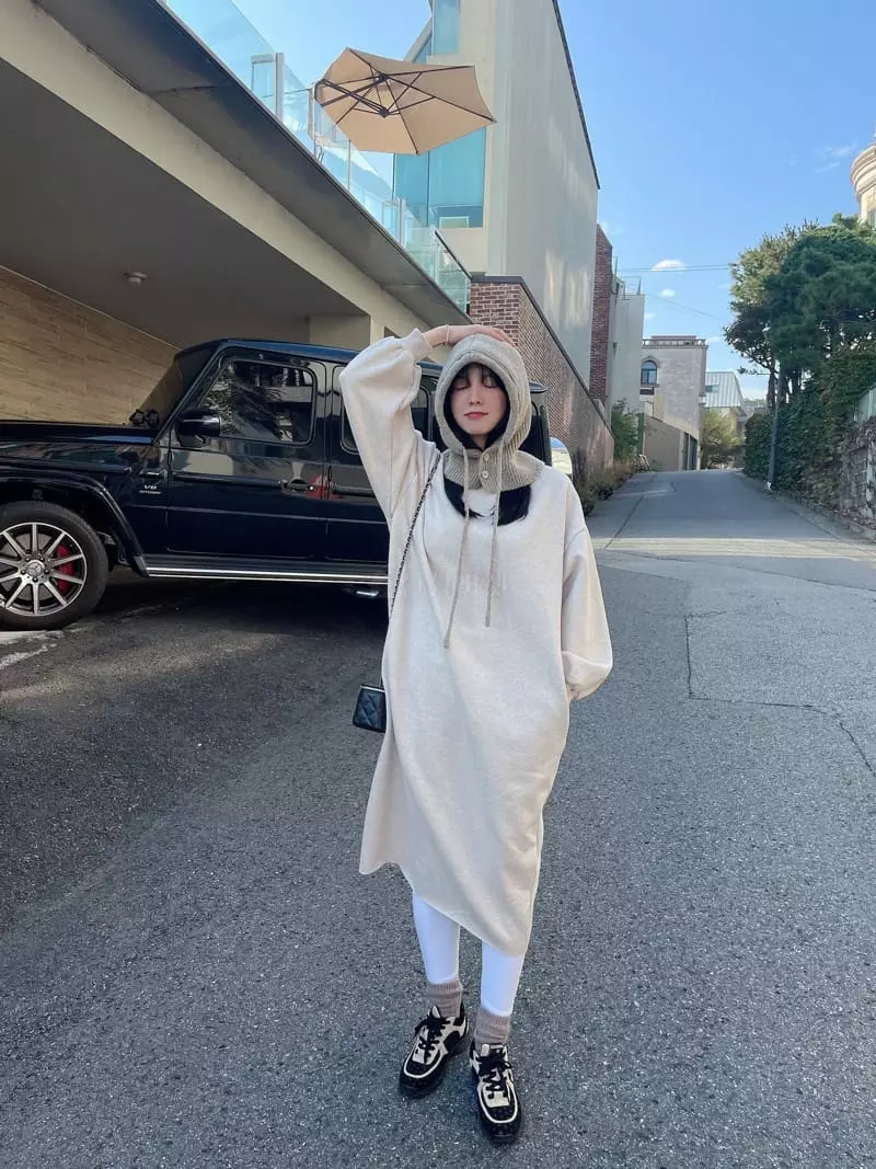 Levase - Korean Women Fashion - #thelittlethings - Round One-piece - 5