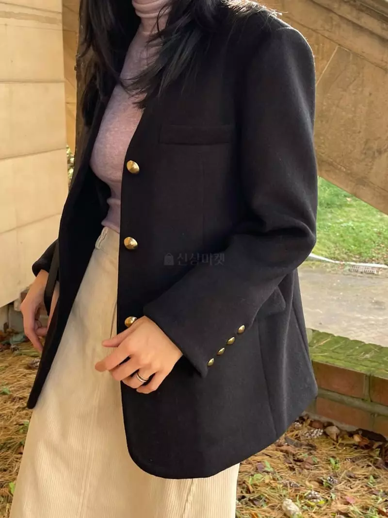 Levase - Korean Women Fashion - #vintagekidsstyle - Rowell Coat - 2