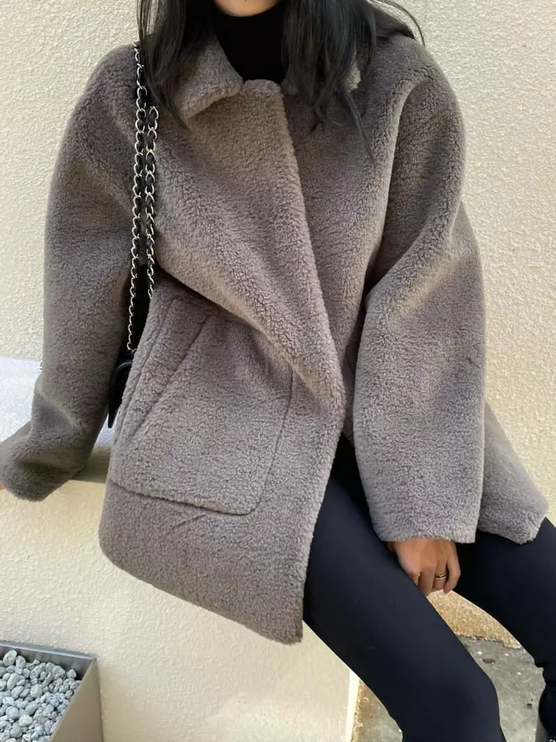 Levase - Korean Women Fashion - #womensfashion - Paln Mustang Jacket - 11
