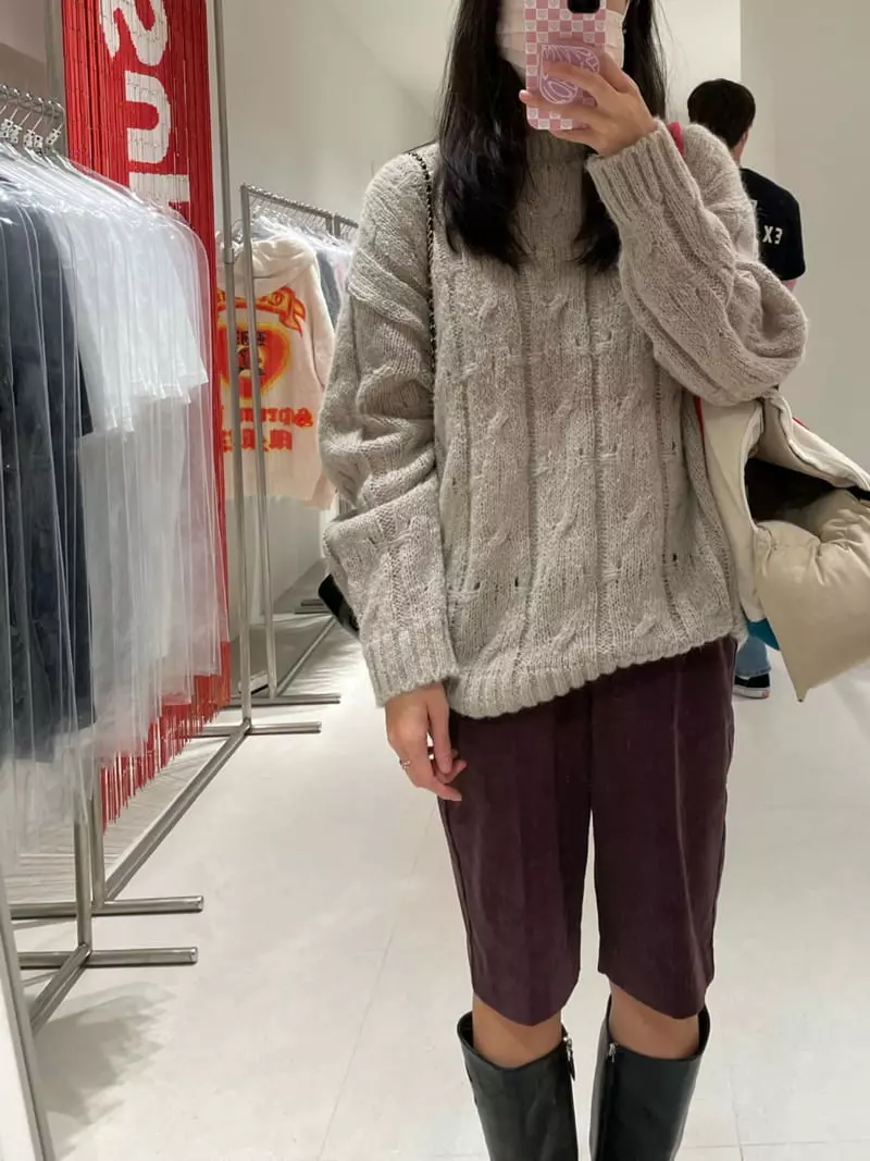 Levase - Korean Women Fashion - #womensfashion - Corduroy Pants - 10