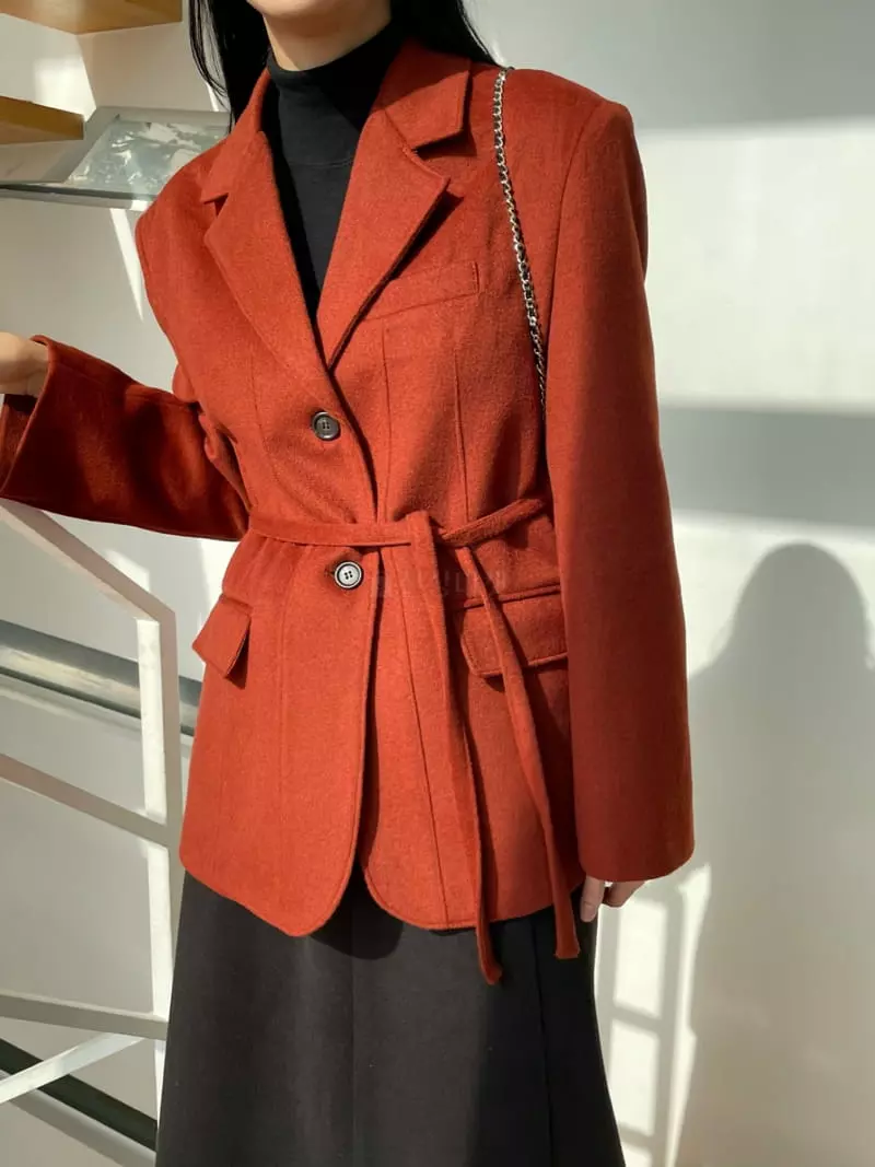 Levase - Korean Women Fashion - #womensfashion - Slit Jacket - 9