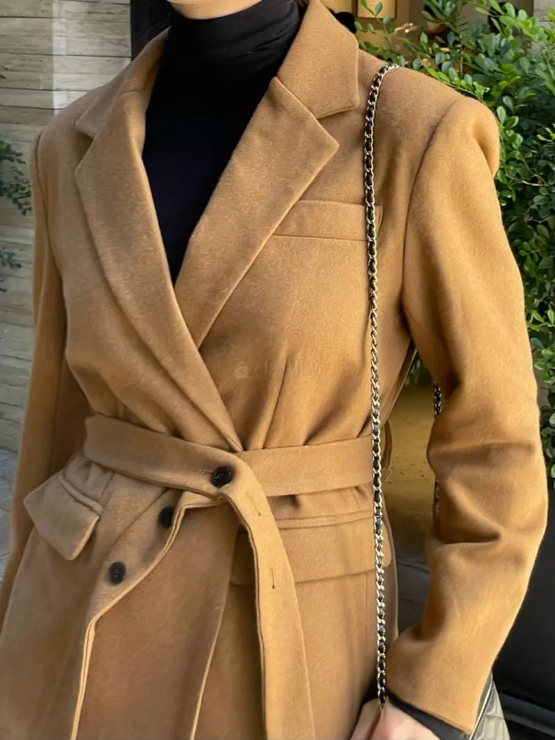 Levase - Korean Women Fashion - #womensfashion - Button Jacket - 8