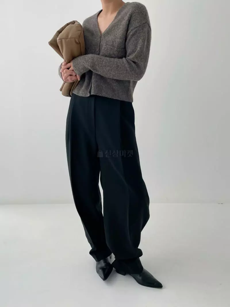 Levase - Korean Women Fashion - #womensfashion - Bebe Lama Cardigan - 3