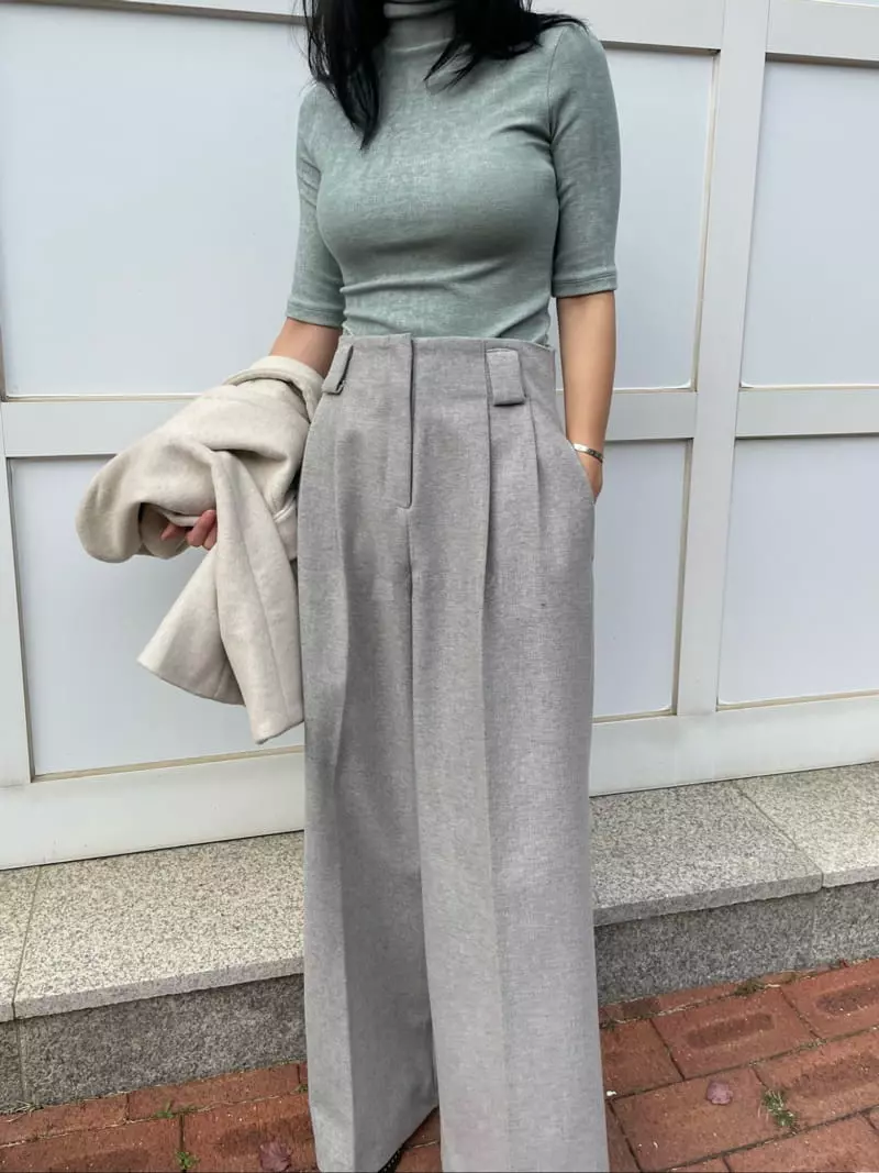 Levase - Korean Women Fashion - #womensfashion - Roof Pants - 2