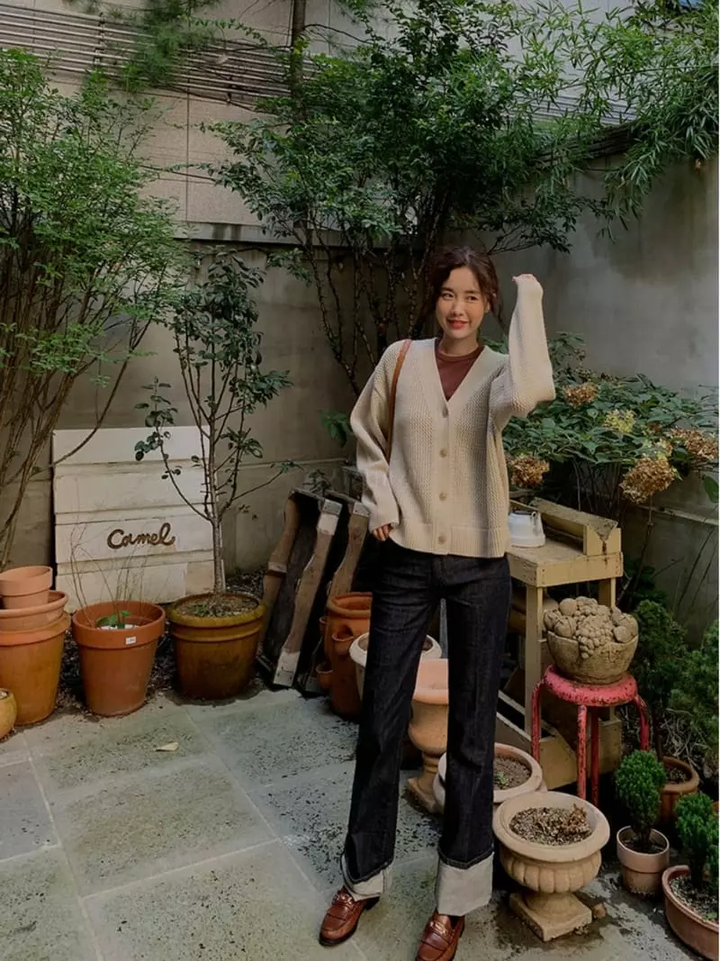 Levase - Korean Women Fashion - #womensfashion - Roll-up Pants
