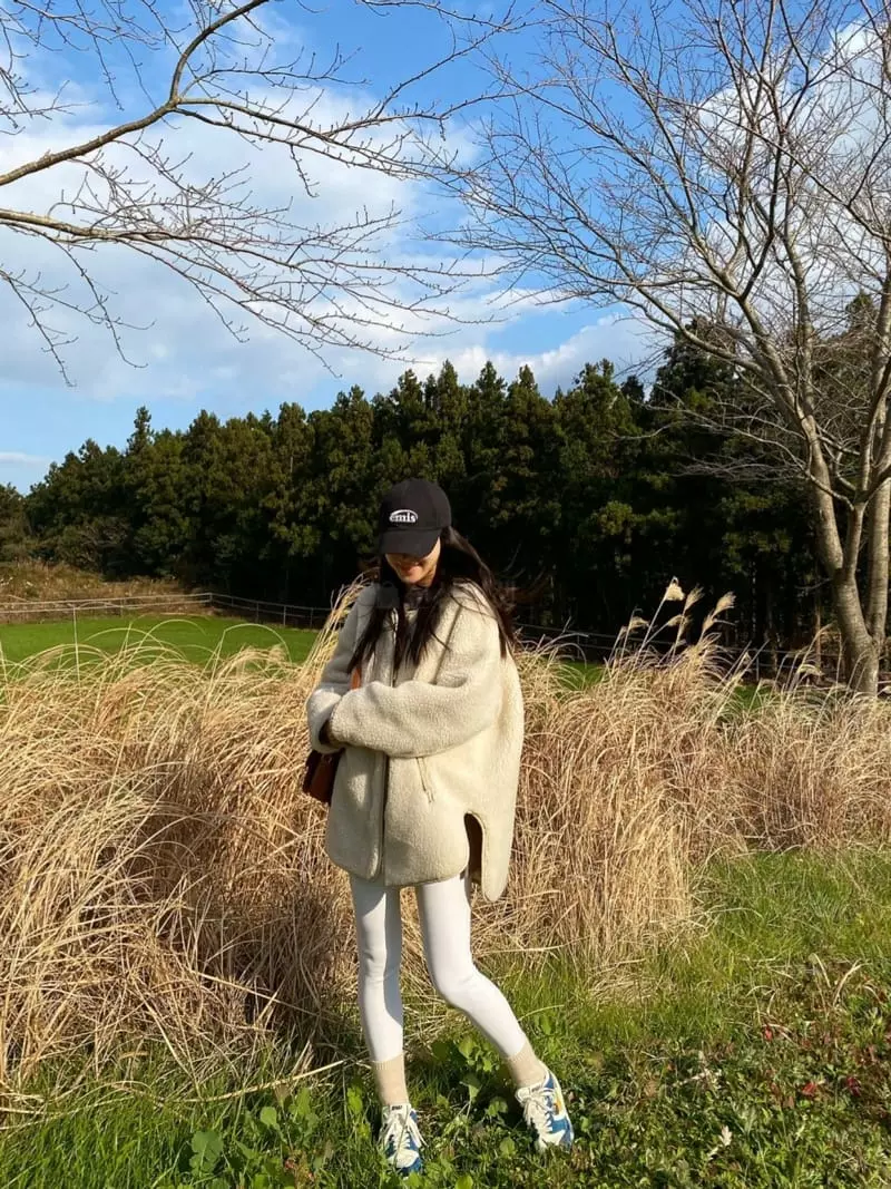 Levase - Korean Women Fashion - #womensfashion - Fleece Leggings - 6