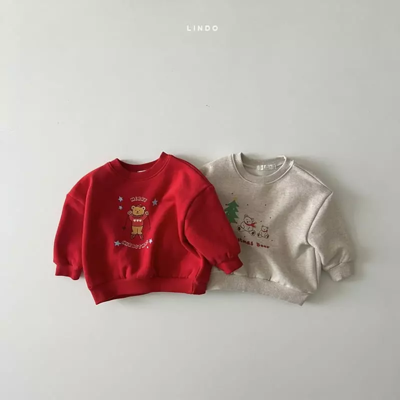 Lindo - Korean Children Fashion - #childofig - Christmas Fleece Sweatshirt - 3