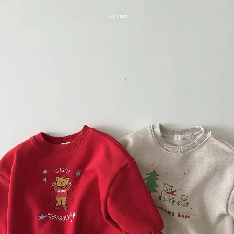 Lindo - Korean Children Fashion - #childofig - Christmas Fleece Sweatshirt - 4