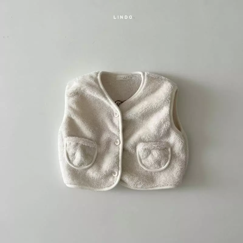 Lindo - Korean Children Fashion - #magicofchildhood - Cozy Bear Vest - 2