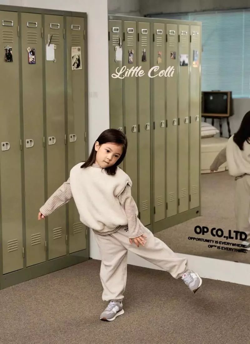 Little Colli - Korean Children Fashion - #Kfashion4kids - Love Fleece Pants - 3