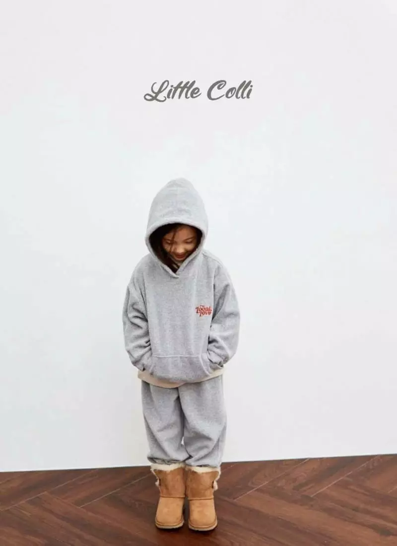 Little Colli - Korean Children Fashion - #childofig - Love Fleece Pants - 9