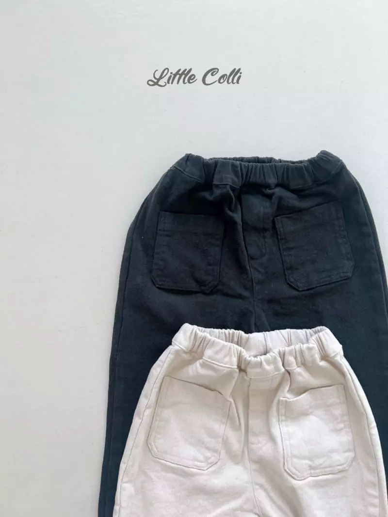 Little Colli - Korean Children Fashion - #childofig - Span Pocket Pants - 5