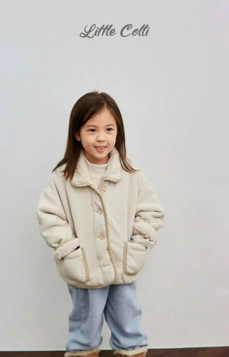 Little Colli - Korean Children Fashion - #childofig - Collar Fleece - 3