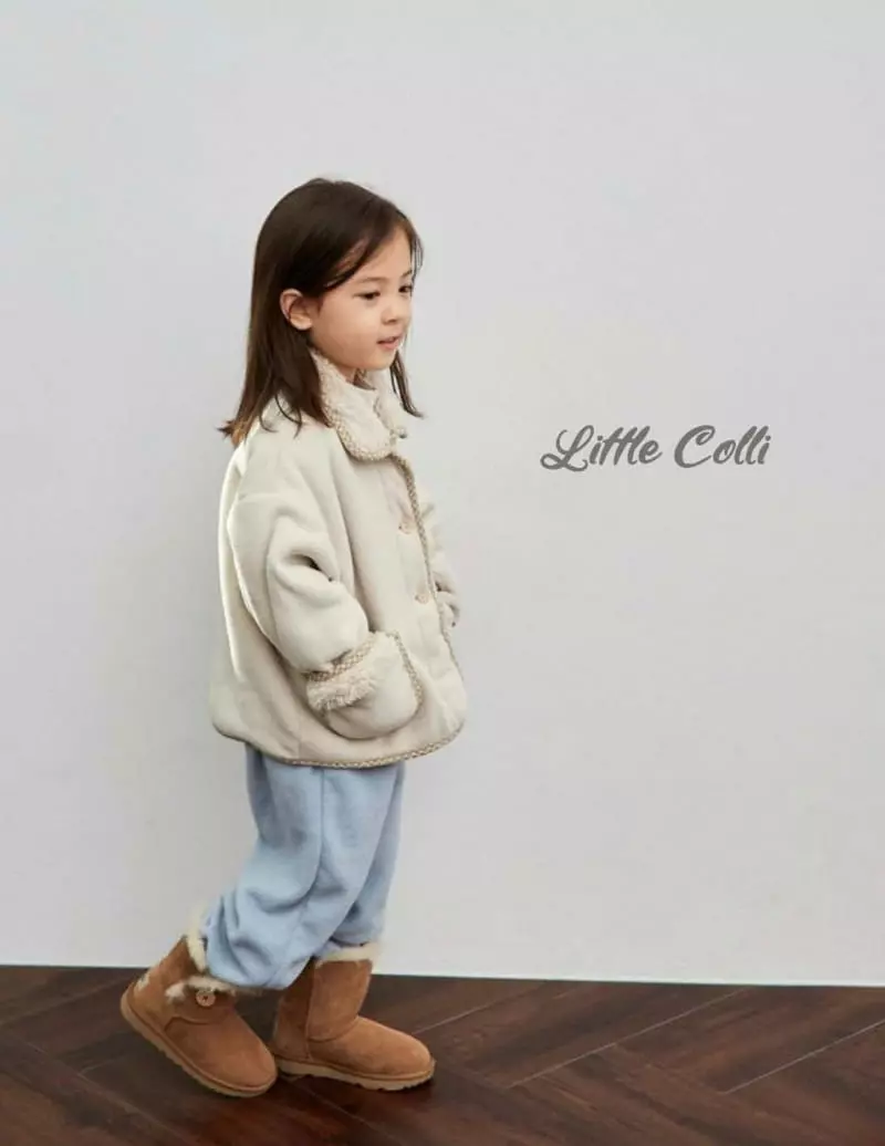 Little Colli - Korean Children Fashion - #childofig - Collar Fleece - 4