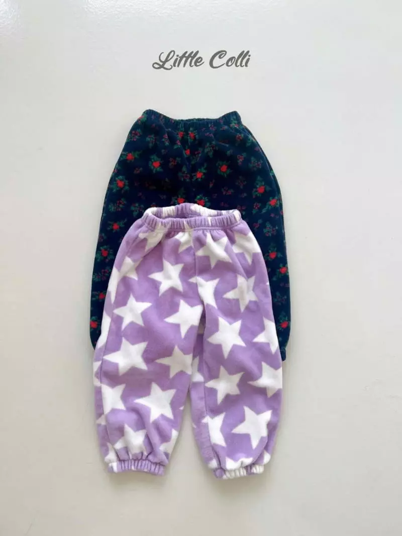 Little Colli - Korean Children Fashion - #fashionkids - Fleece Top Bottom Set - 10
