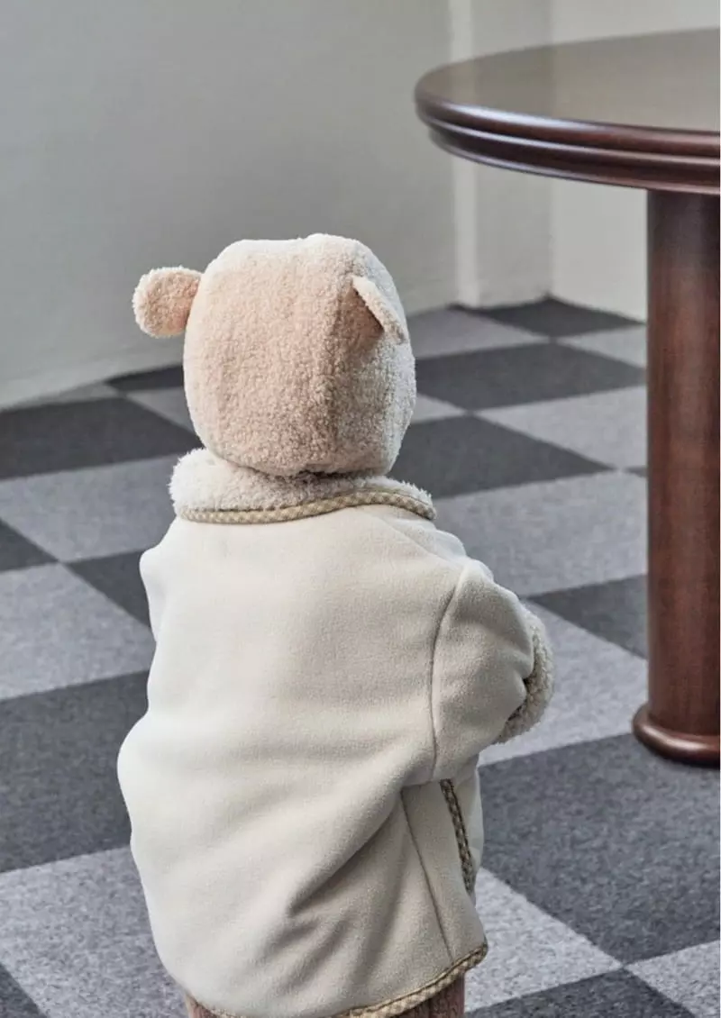 Little Colli - Korean Children Fashion - #kidsshorts - Collar Fleece - 8