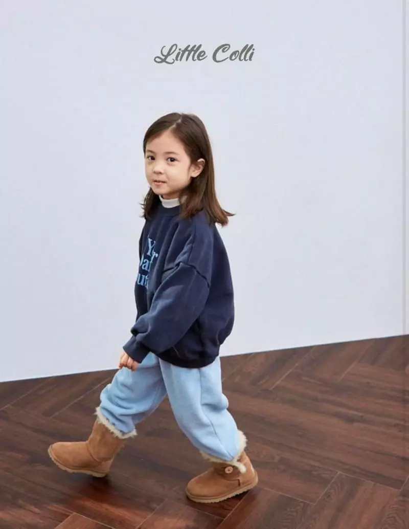 Little Colli - Korean Children Fashion - #kidsshorts - Fleece Pants - 2