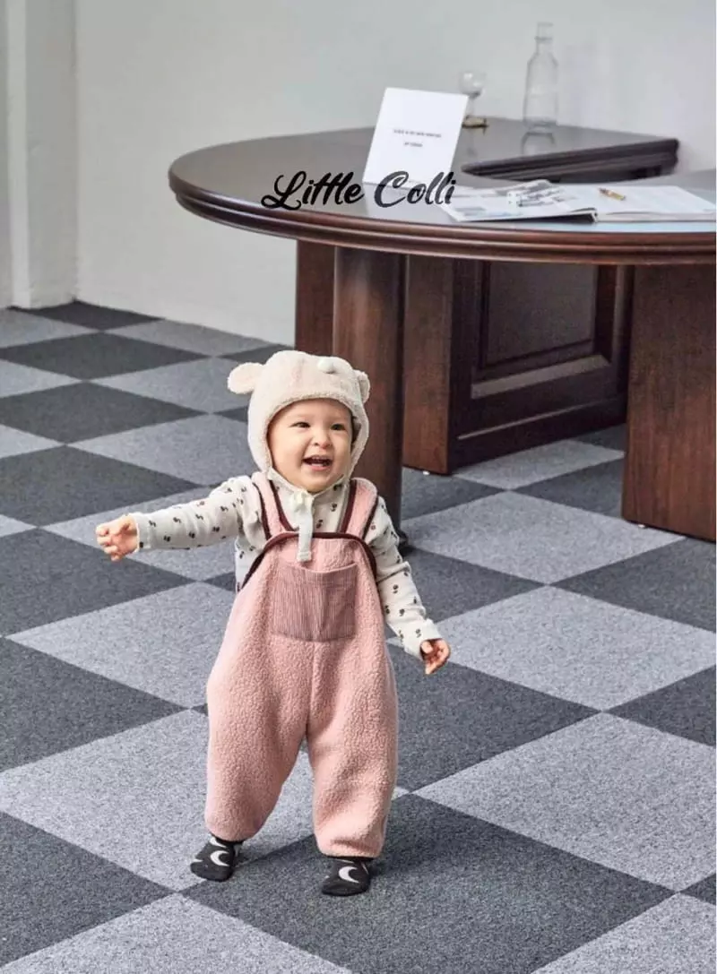 Little Colli - Korean Children Fashion - #kidsshorts - Small Flower Turtleneck  - 4