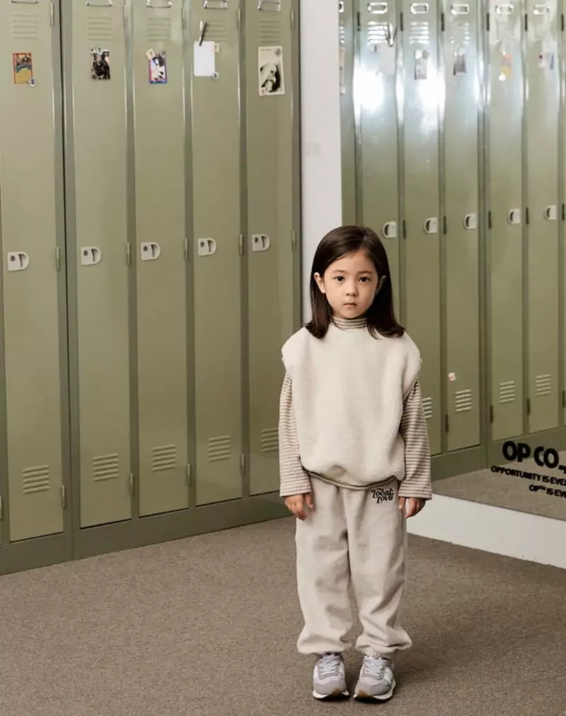 Little Colli - Korean Children Fashion - #kidzfashiontrend - Love Fleece Pants - 2