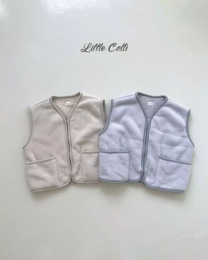Little Colli - Korean Children Fashion - #kidzfashiontrend - Blanket Vest