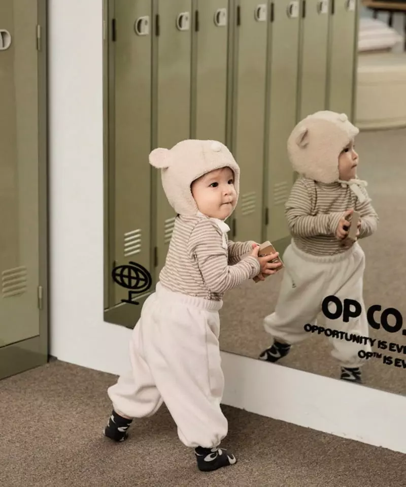 Little Colli - Korean Children Fashion - #kidzfashiontrend - Peach Half Turtleneck Tee - 6