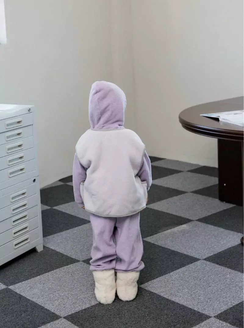 Little Colli - Korean Children Fashion - #littlefashionista - Love Fleece Hoody - 5