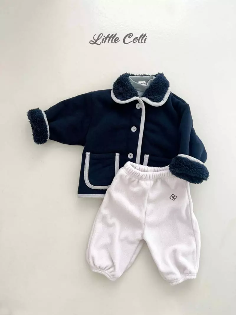 Little Colli - Korean Children Fashion - #littlefashionista - Collar Fleece - 12