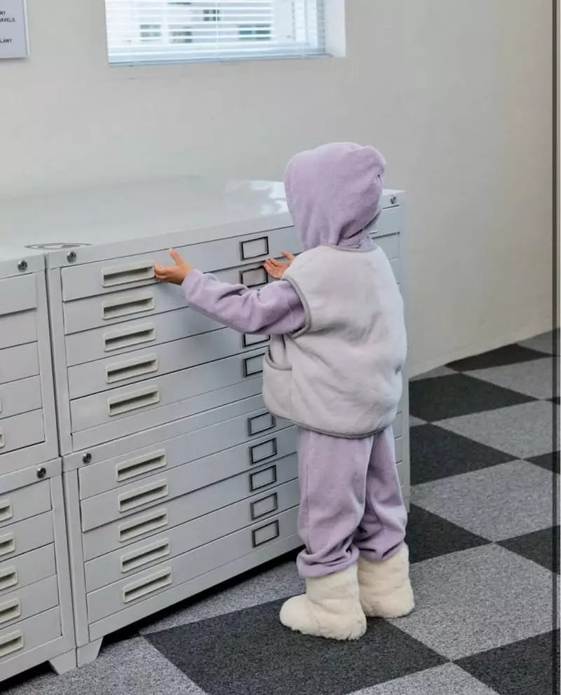 Little Colli - Korean Children Fashion - #littlefashionista - Blanket Vest - 4